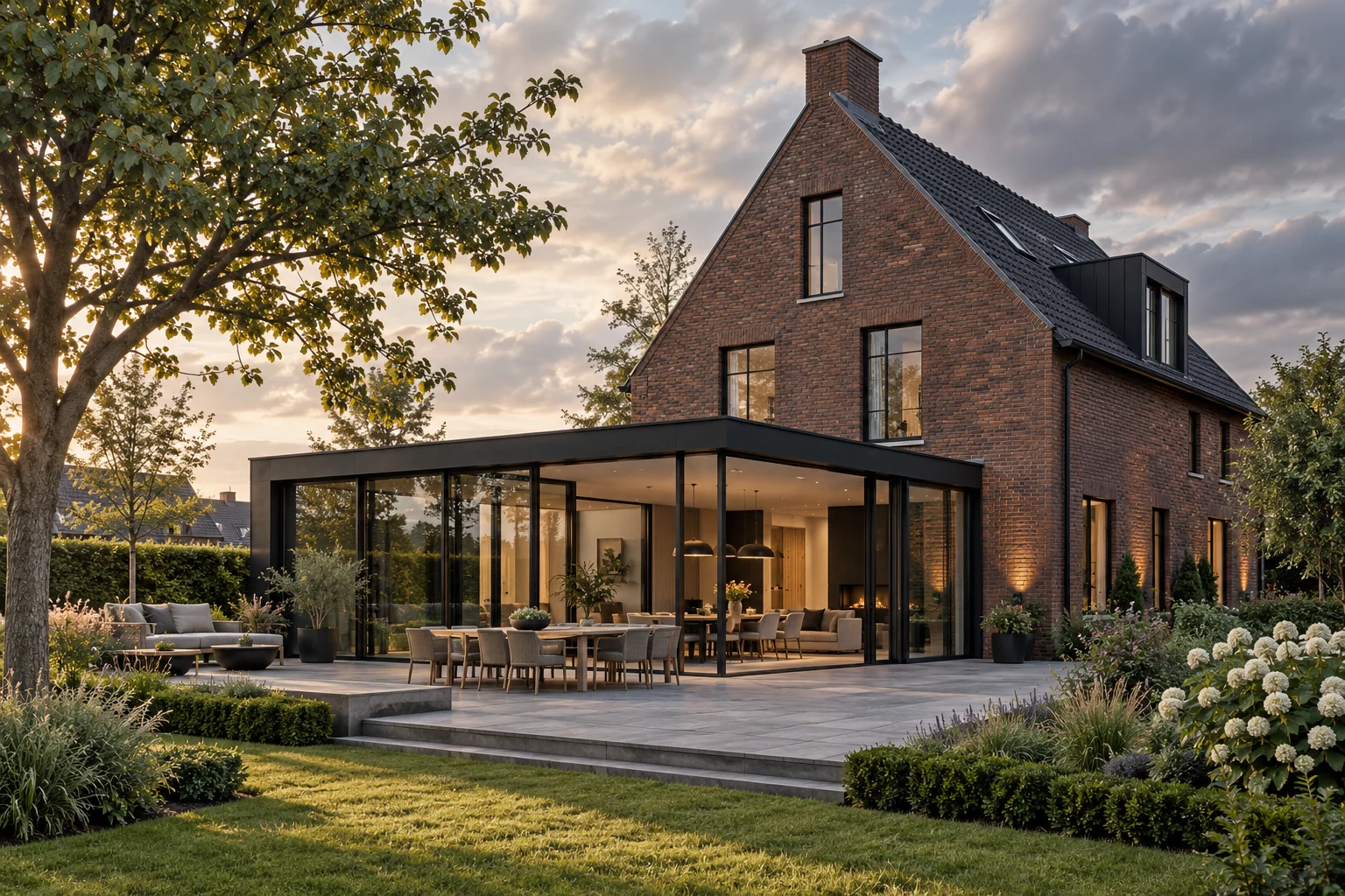 Inspiratie voor architectuur en afwerking